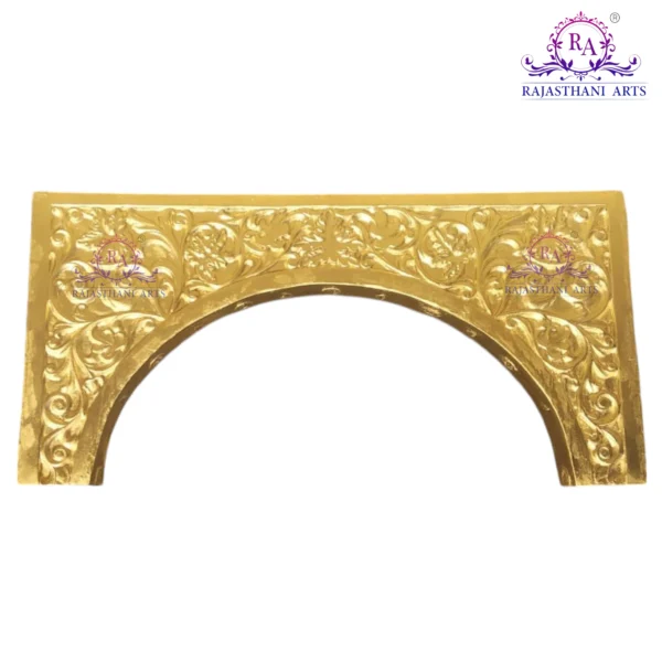 Rajasthani Arts Golden Finish Glass Fiber Arch RAF-41