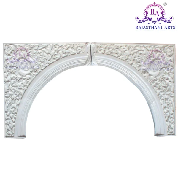 Rajasthani Arts Golden Finish Glass Fiber Arch RAF-40